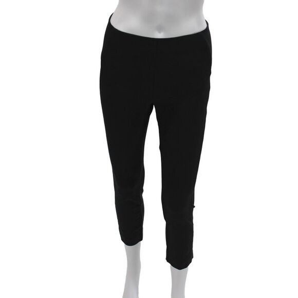 Veronica Beard Pants - Veronica Beard Womens Ankle Pants Black 86% Nylon Zip Size 4